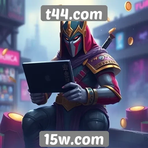 experiência de jogo no t44.com é aprimorada